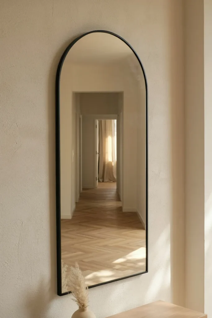 Arched Doorway and Mirror Detail