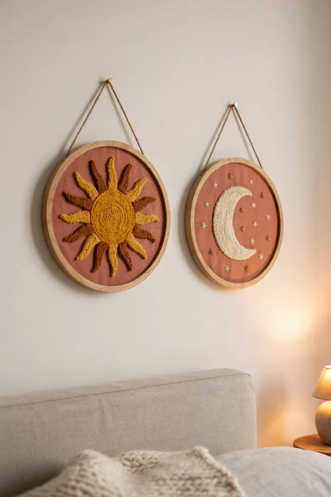 Boho Sun and Moon Duo