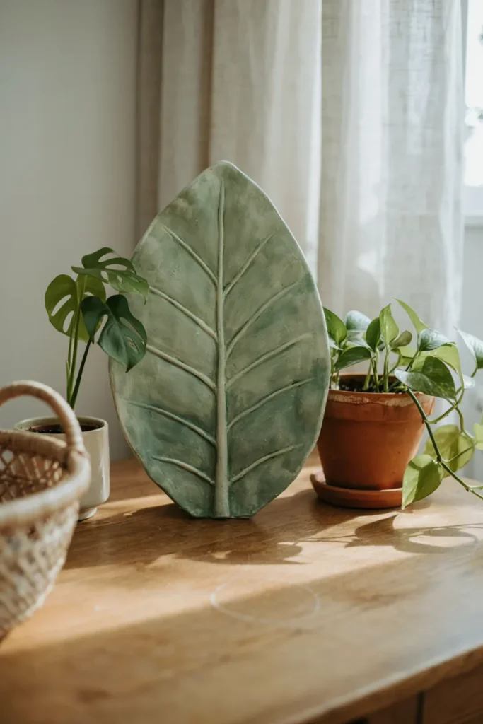  Botanical Leaf Plaster Painting Kit