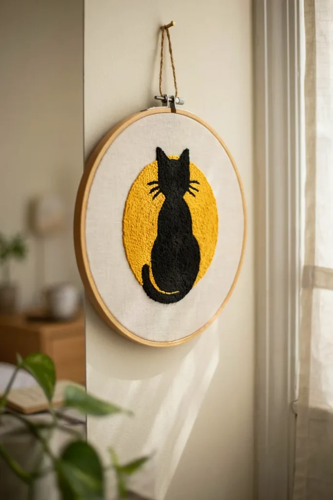 Cozy Cat Silhouette