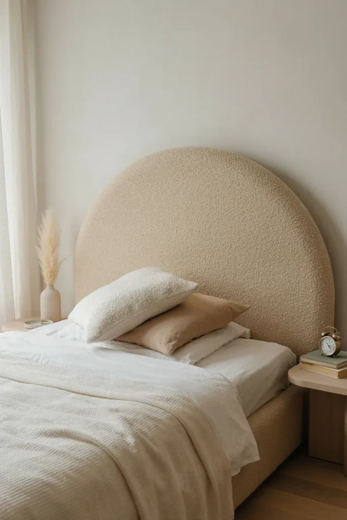  Curved Headboard Bedroom Focal Point