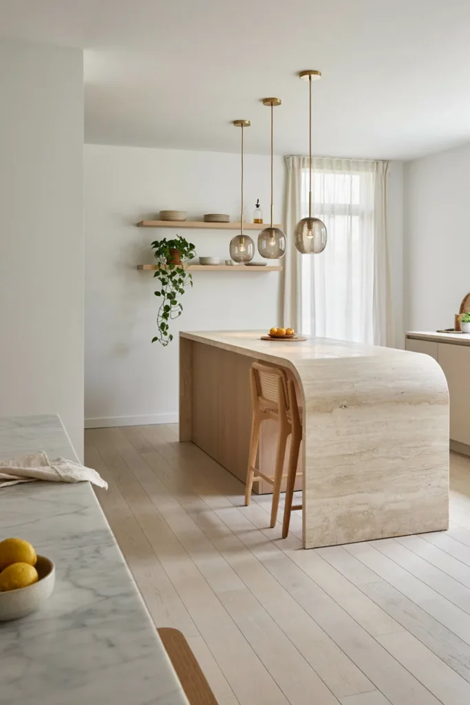 Curved Kitchen Island Edge