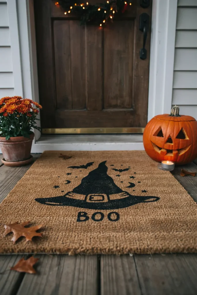 Custom Halloween Doormat