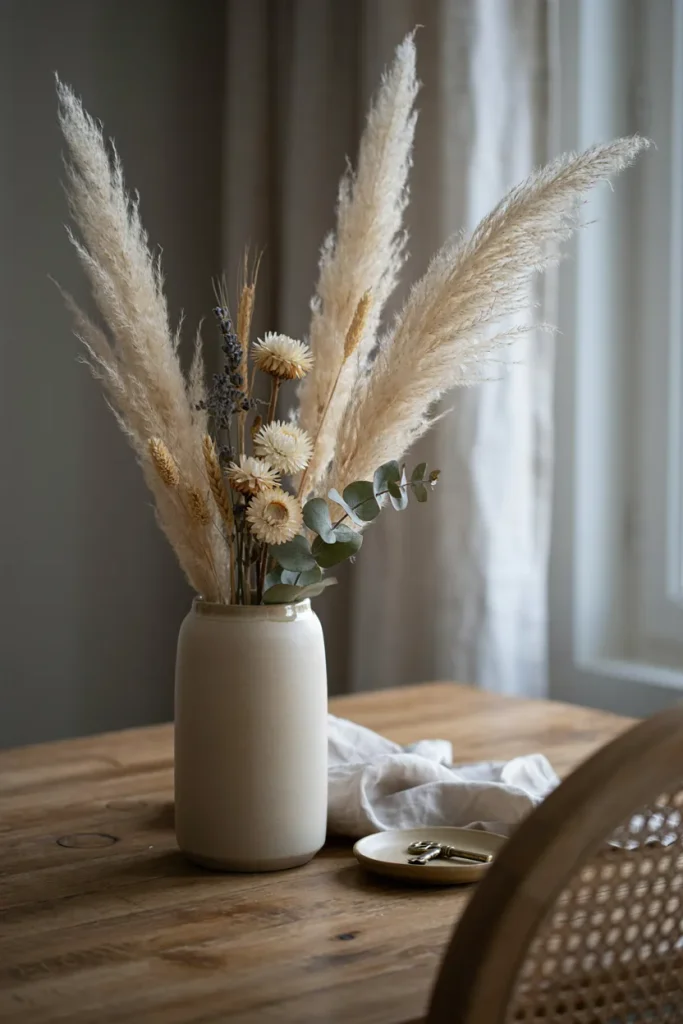 Dried Floral Arrangement Styling