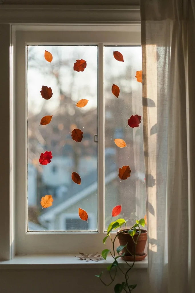 Fall Vinyl Window Clings