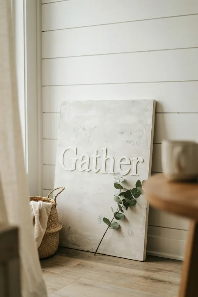 Farmhouse Sign Plaster Painting Kit