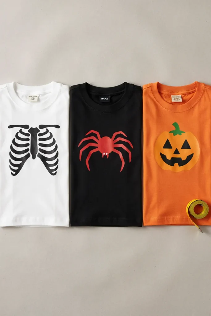 Halloween Costume Iron-On Shirts