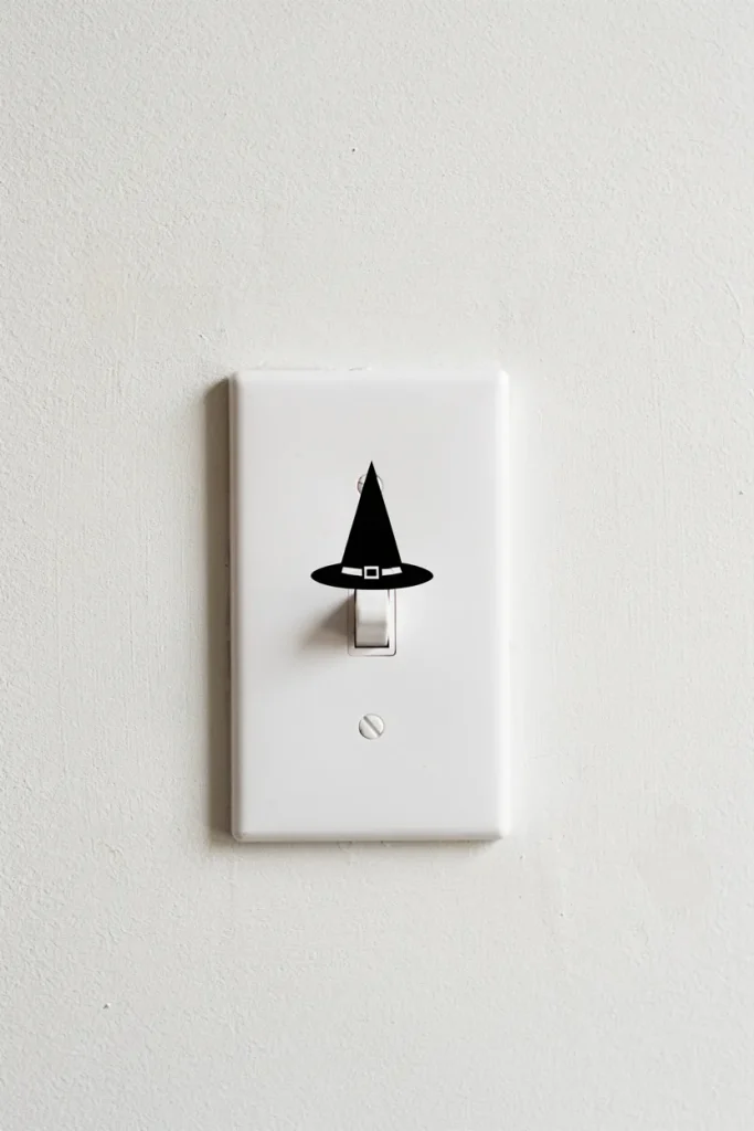 Halloween Light Switch Cover Decals
