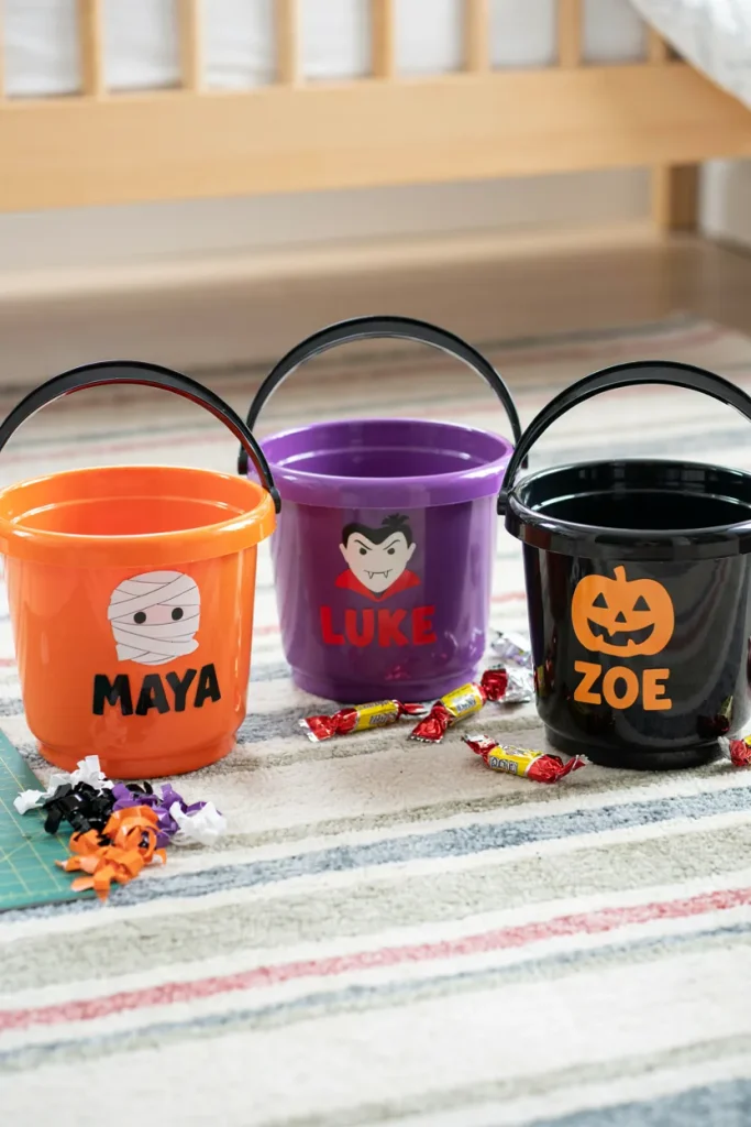 Halloween Trick-or-Treat Buckets