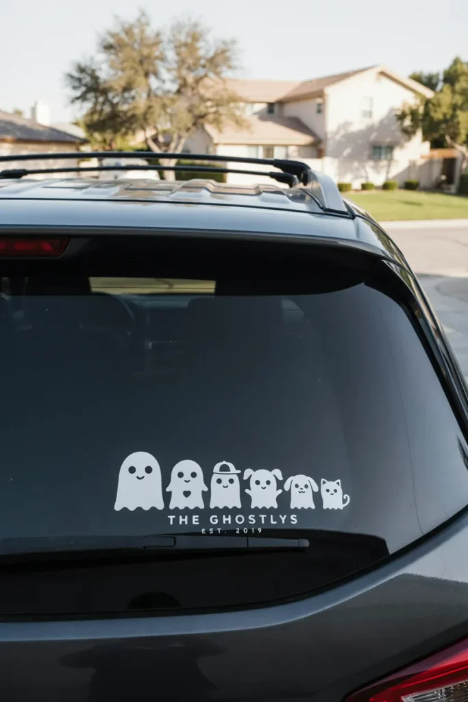  Halloween Vinyl Car Decals