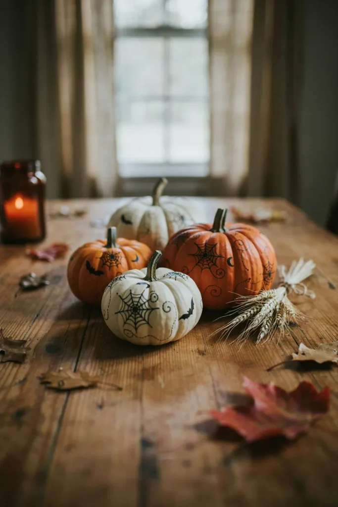 Halloween Vinyl Pumpkin Decals