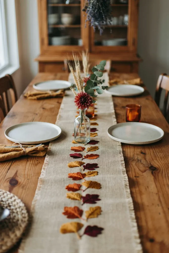 Harvest-Themed Table Runner