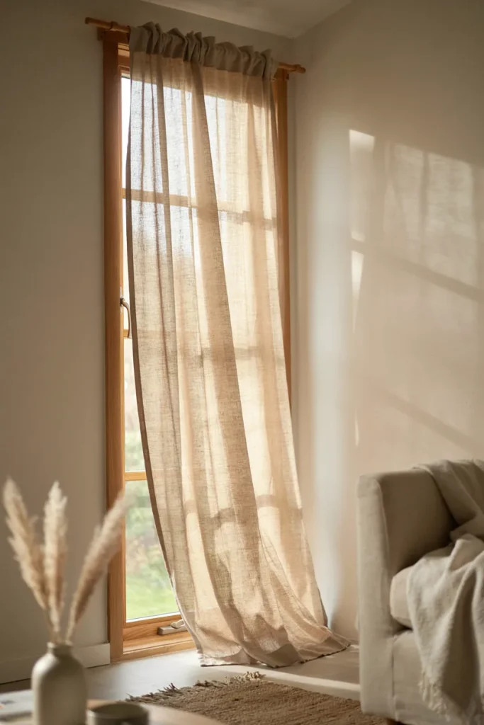 Linen Curtain Window Treatment