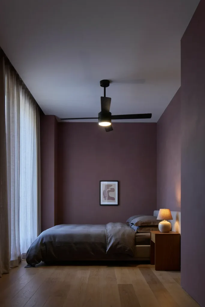 Matte Black Ceiling Fan Fixture