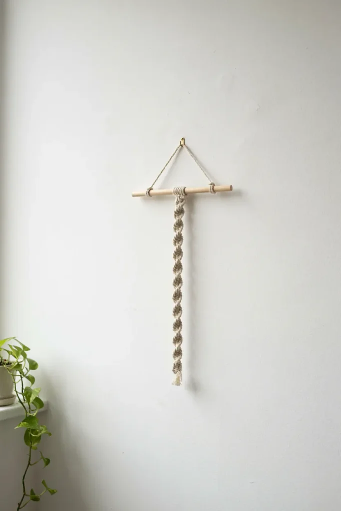 Minimalist Single Knot Line Design