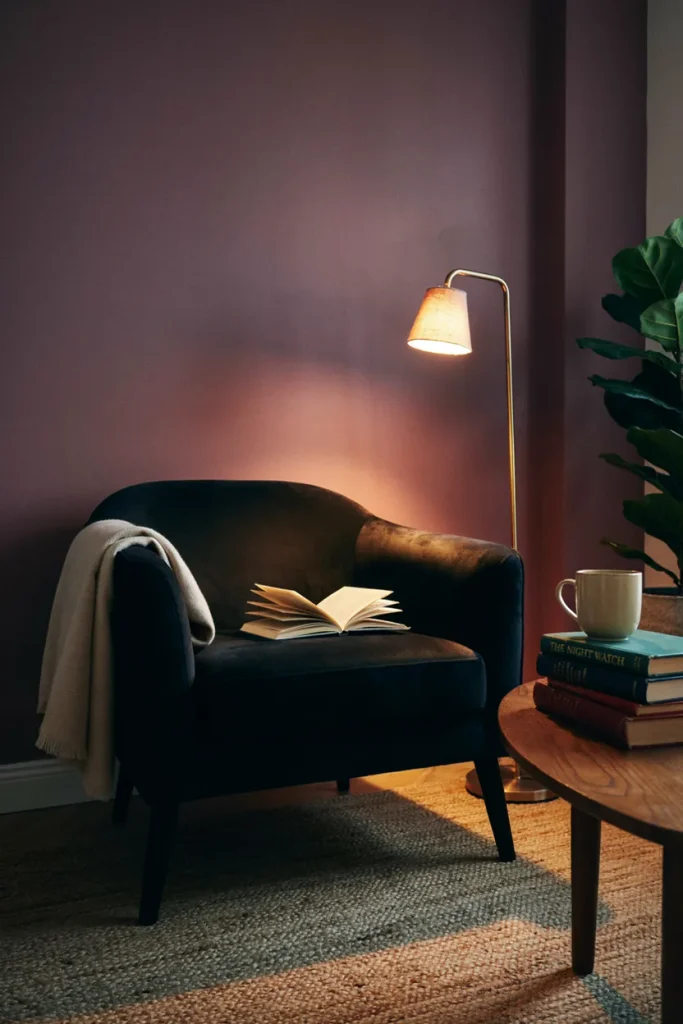 Moody Reading Nook Corner
