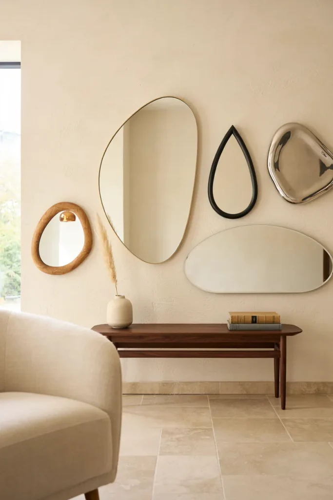 Organic Shaped Mirror Gallery