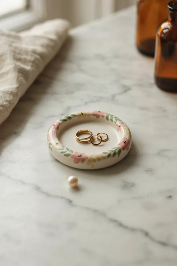  Plaster Jewelry Dish Painting Kit
