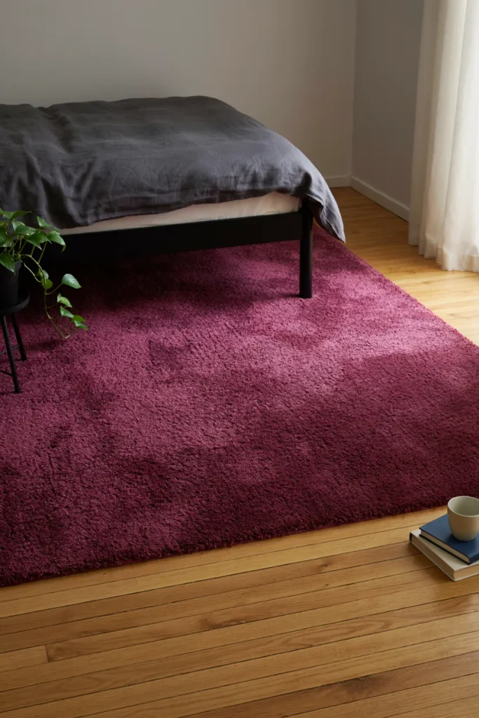 Plush Plum Area Rug