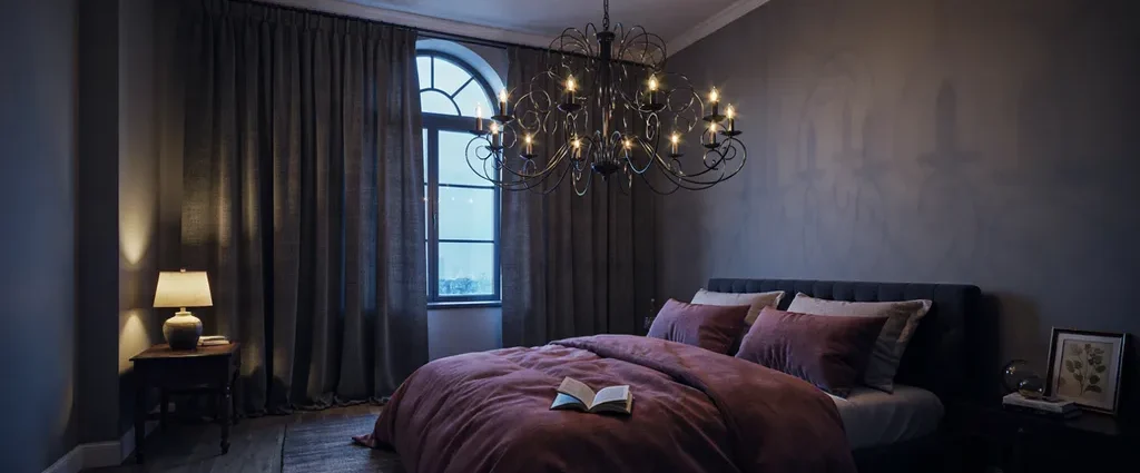 Plum Noir Bedroom Ideas