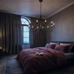 Plum Noir Bedroom Ideas