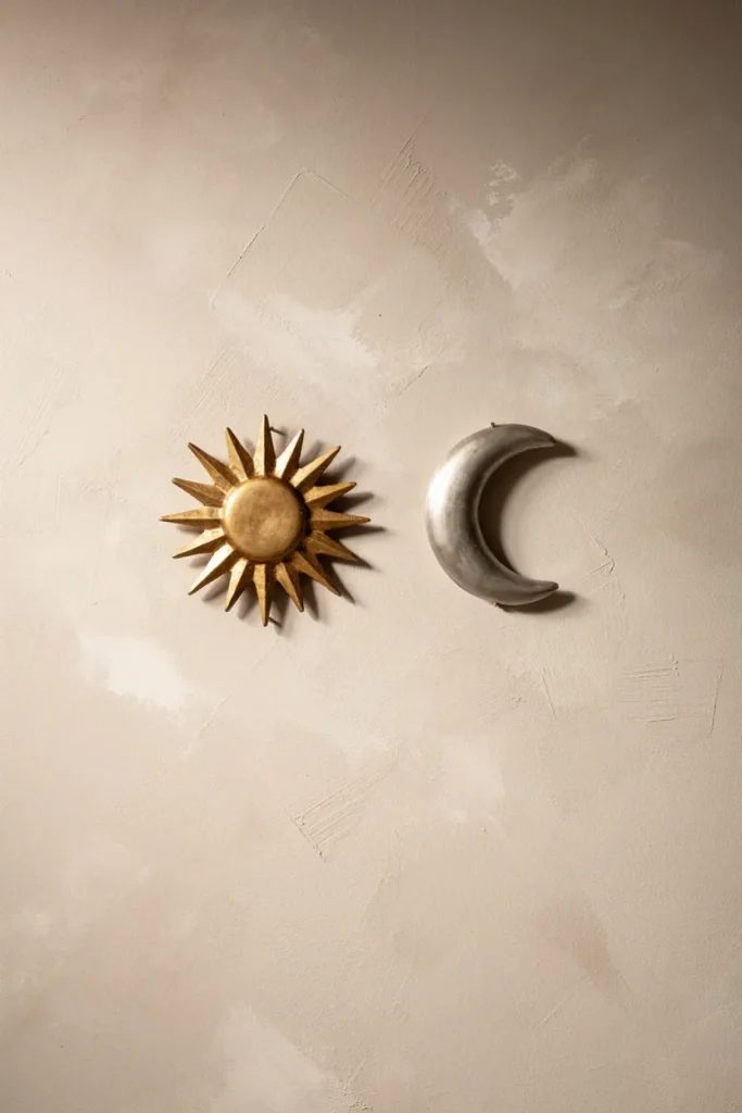 Sun and Moon Plaster Painting Kit