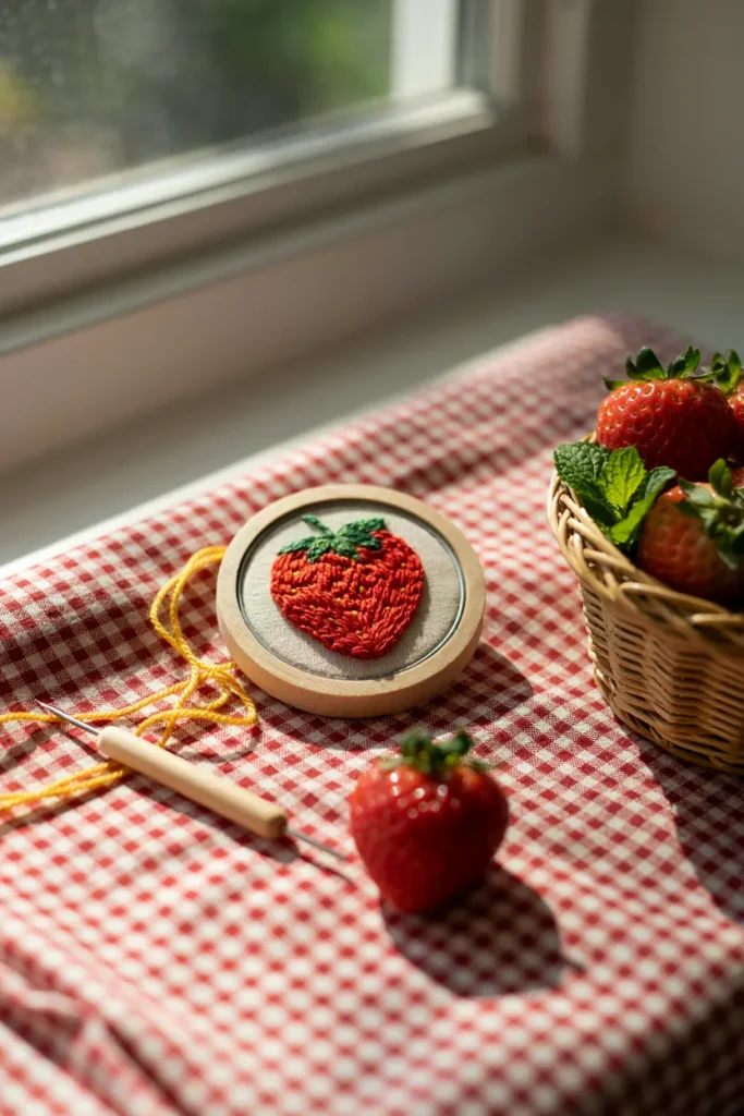 Sweet Strawberry Hoop