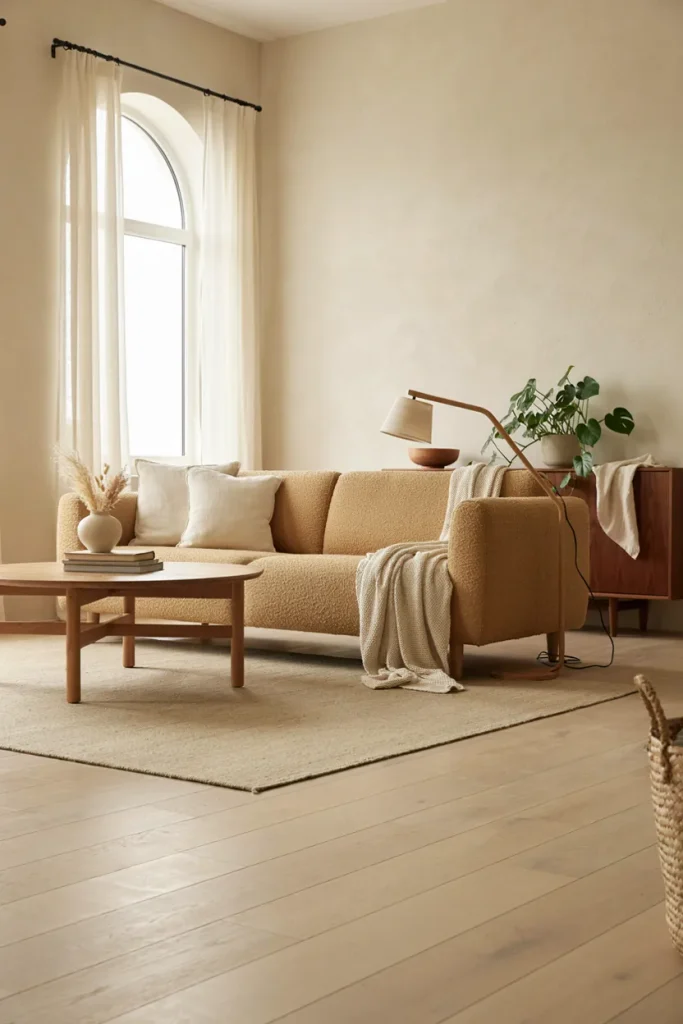 Warm Neutral Paint Palette Living Room