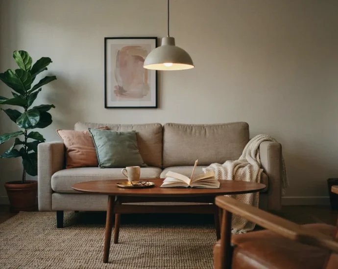 Cozy Hygge Living Room