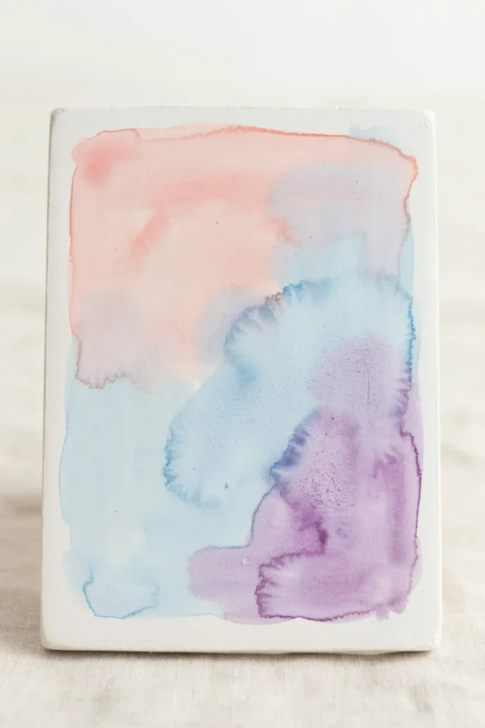  Water colour-Effect Plaster Painting Kit